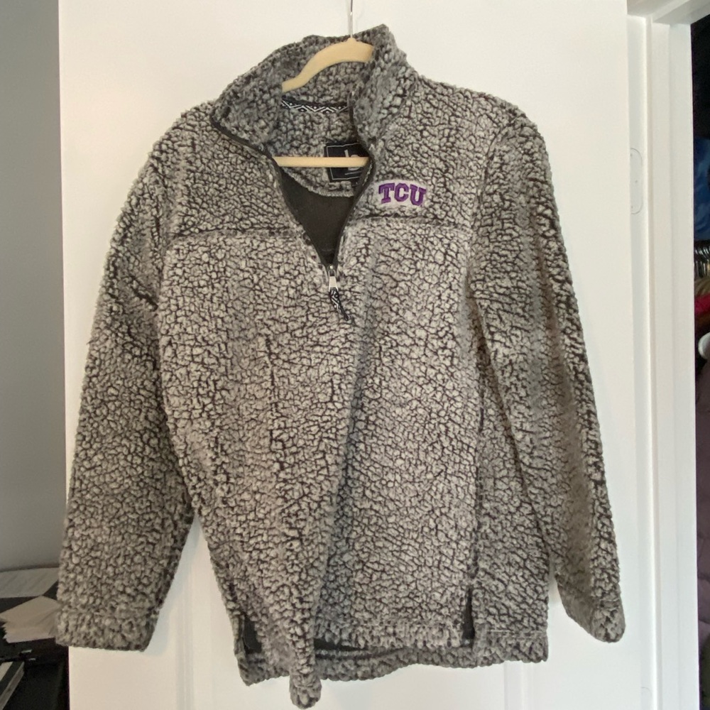 Boxercraft | Wool Sherpa Quarter-Zip TCU Pullover